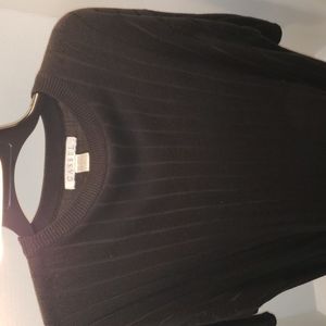 Men's Cassel Black Ribbed Short Sleeve Shirt‎